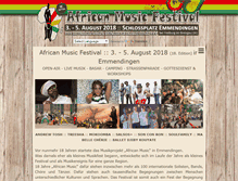 Tablet Screenshot of festival.afrikaba.com